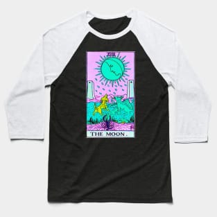 The Moon Tarot TWISTED Baseball T-Shirt